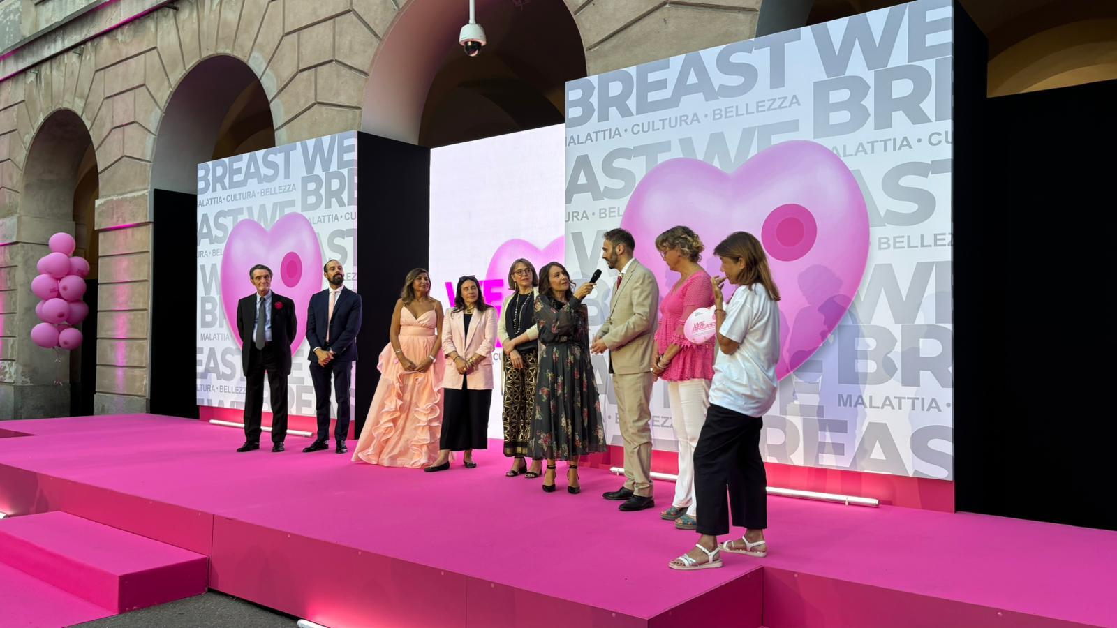 Uno dei momenti della premiazione