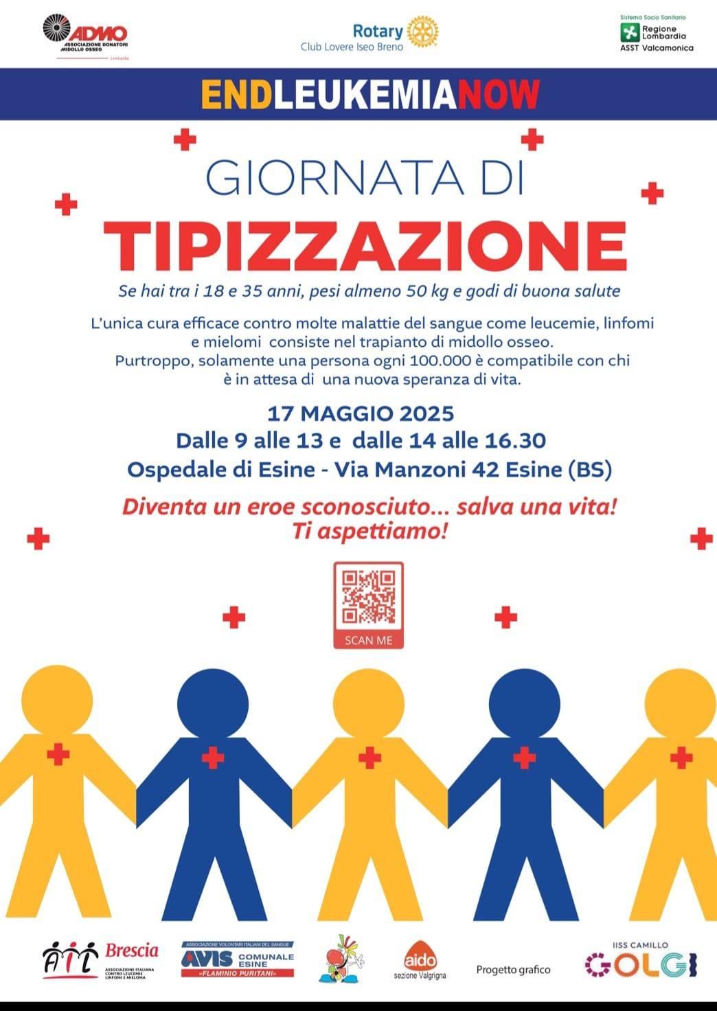 Locandina Giornata di tipizzazione - 17 maggio 2026