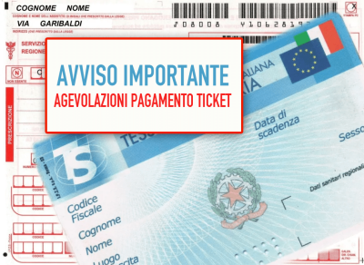 agevolazioni per pagamento ticket sanitari non pagati