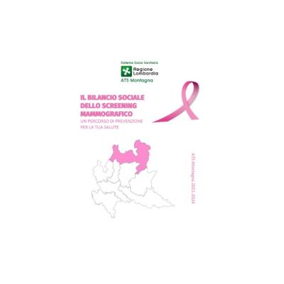 copertina bilancio sociale screening mammografico