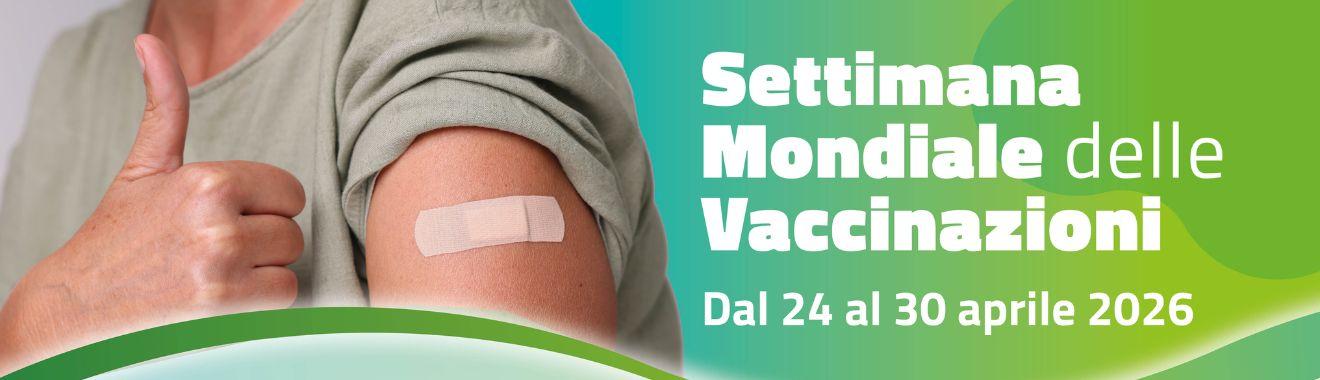 Banner settimana mondiale vaccinazioni