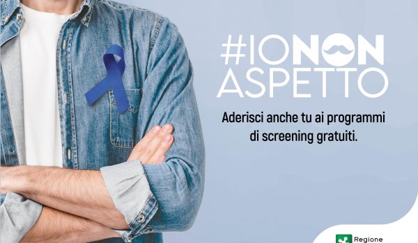 banner campagna io non aspetto prevenzione oncologica maschile